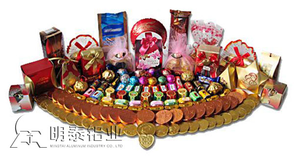 安全卫生的糖果包装--8011铝箔、1235铝箔