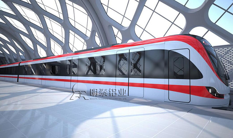 随着高速铁路和城轨车的发展，轨道交通用铝成为最佳选择